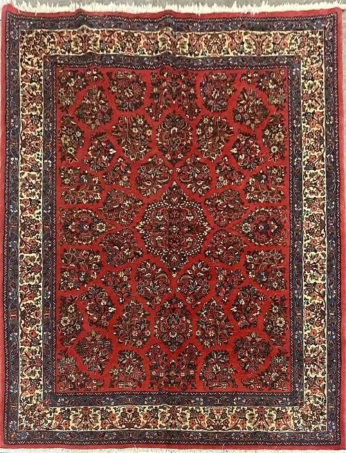 Persian Sarough Rug 8'6" x 6'11"